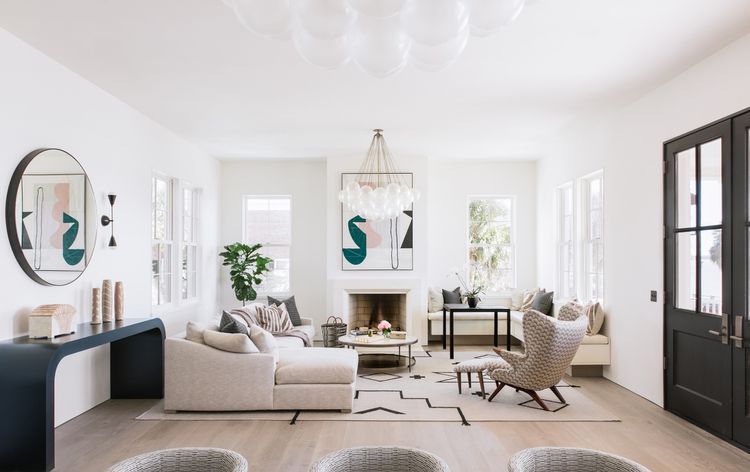 Bright, clean home interior
